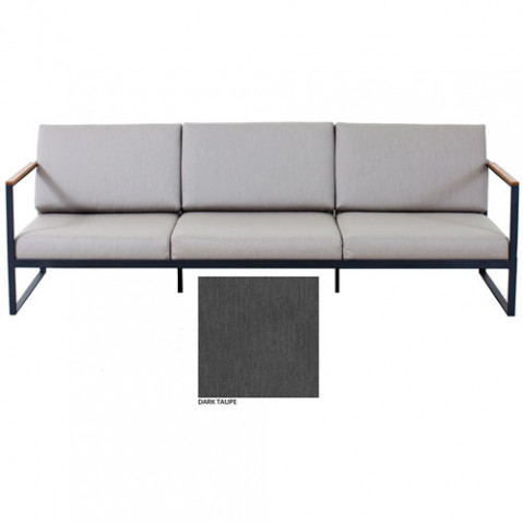 canape 3 places garden easy roshults taupe