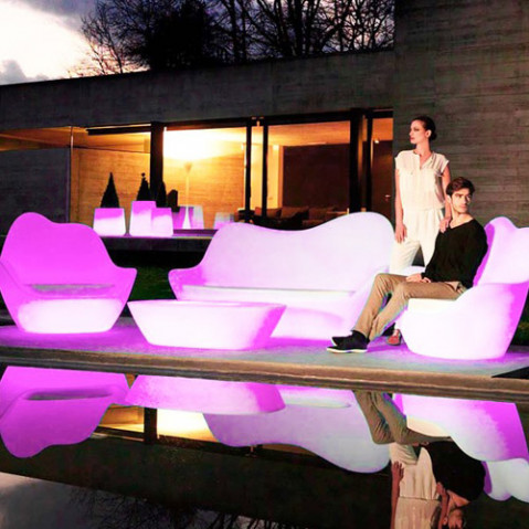 canape lumineux sabinas vondom