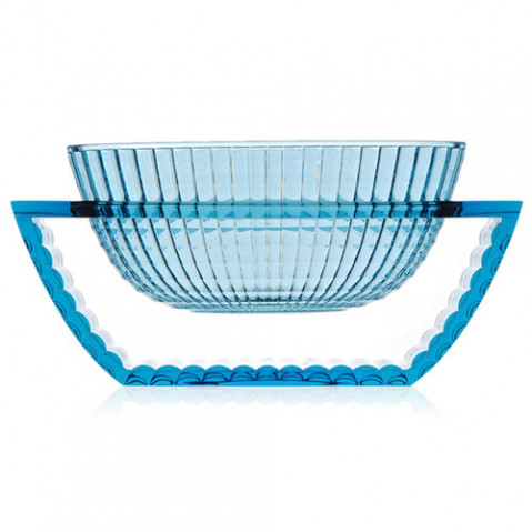 centre table u shine kartell bleu