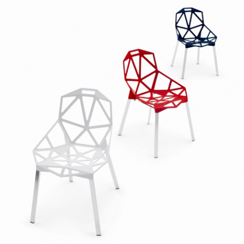 Chair One Chaise 4 pieds Magis Blanc