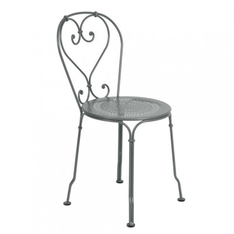 chaise 1900 fermob gris orage