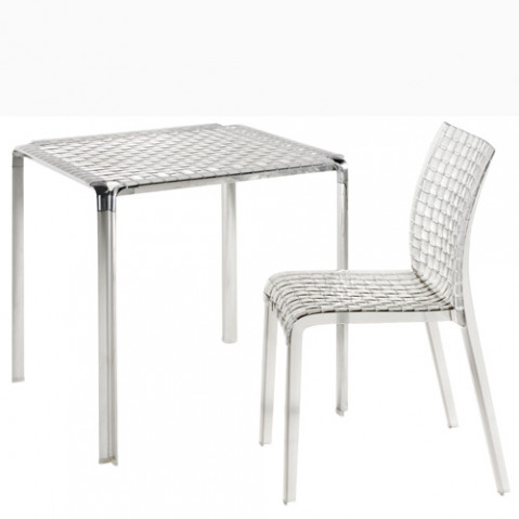 chaise ami ami kartell fume