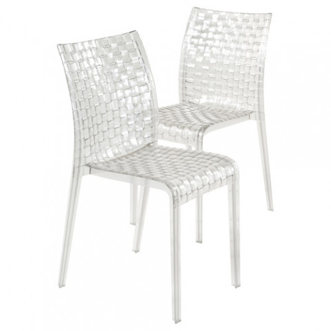 chaise ami ami kartell cristal