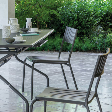 chaise bridge emu marron