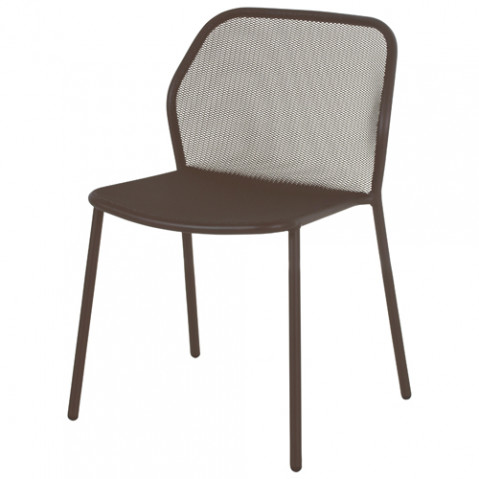 chaise darwin emu marron