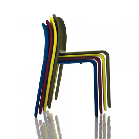 First chair Chaise Design Magis Blanc