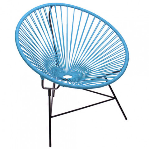 fauteuil huatulco boqa bleu ciel
