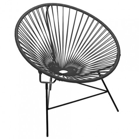 fauteuil huatulco boqa noir