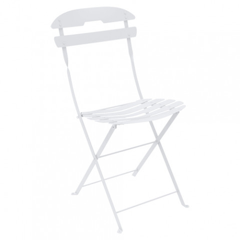 chaise pliante la mome fermob blanc