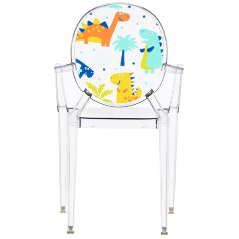 fauteuil lou lou kartell kids dinosaures