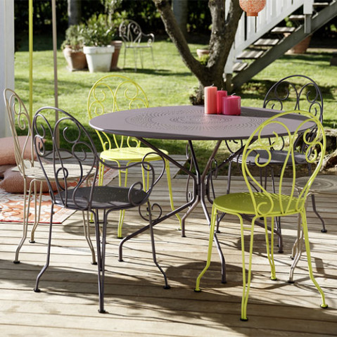 chaise montmartre fermob piment