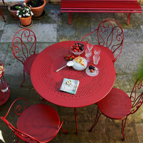 chaise montmartre fermob piment