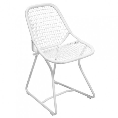 chaise sixties fermob blanc
