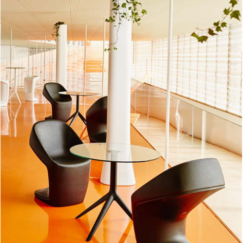 chaise ufo vondom blanc