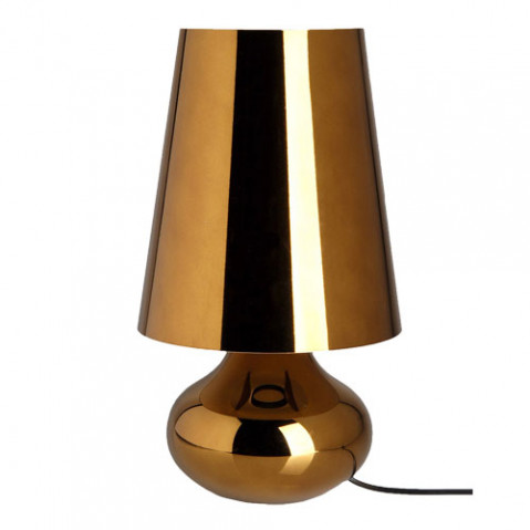 Cindy Lampe à Poser Design Kartell Or Foncé