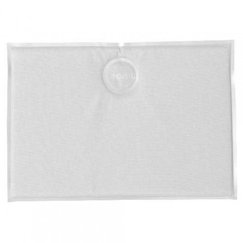 coussin assise chaise arc en ciel emu blanc