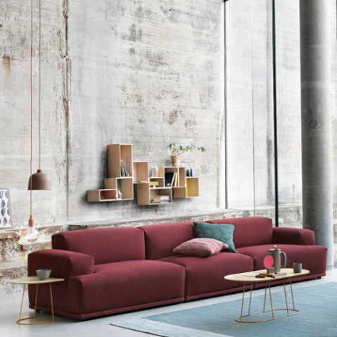 coussin tile muuto vert