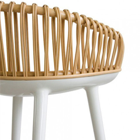 Cuborg Fauteuil Design magis blanc naturel