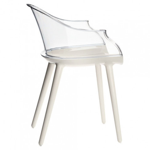 Cyborg Fauteuil design magis blanc transparent