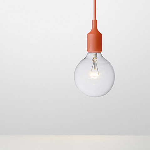 Muuto Suspension E27 rouge