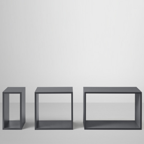 etagere stacked large muuto gris fonce