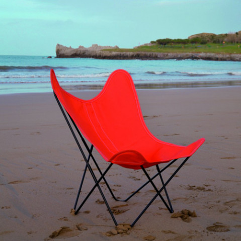 fauteuil aa coton airborne rouge