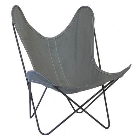 fauteuil aa coton airborne gris souris