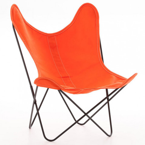 fauteuil aa coton airborne orange