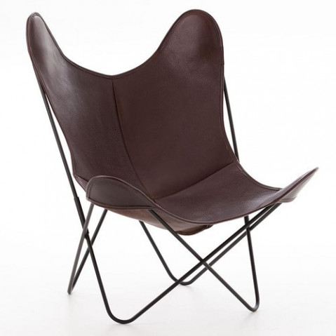 fauteuil aa airborne cuir buffalo chocolat