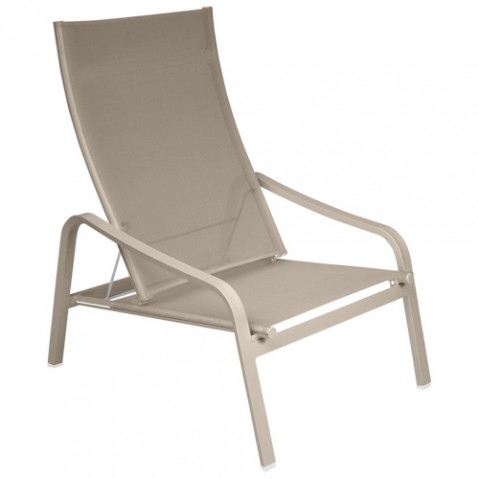 fauteuil bas alize fermob muscade