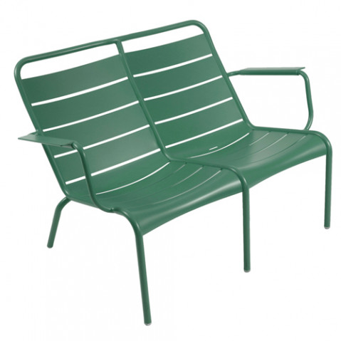 fauteuil bas duo luxembourg fermob cedre
