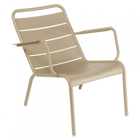 fauteuil bas luxembourg fermob muscade