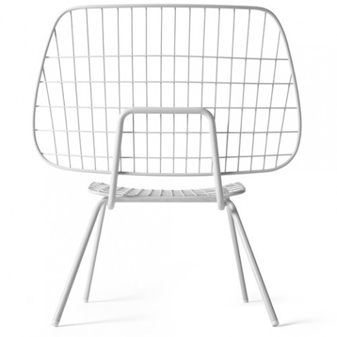 fauteuil bas wm string lounge menu blanc