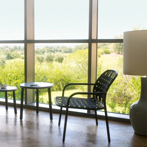 fauteuil bas yard emu noir