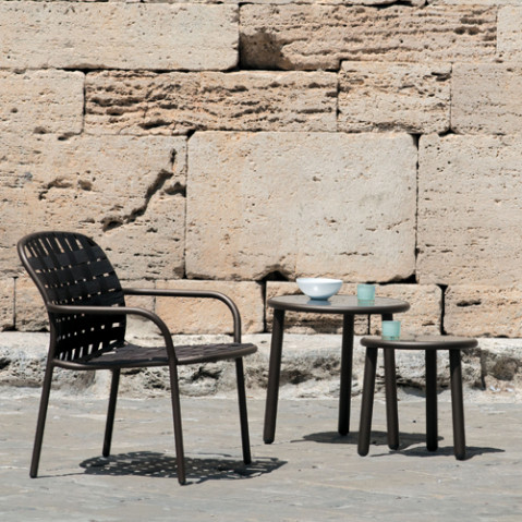 fauteuil bas yard emu noir