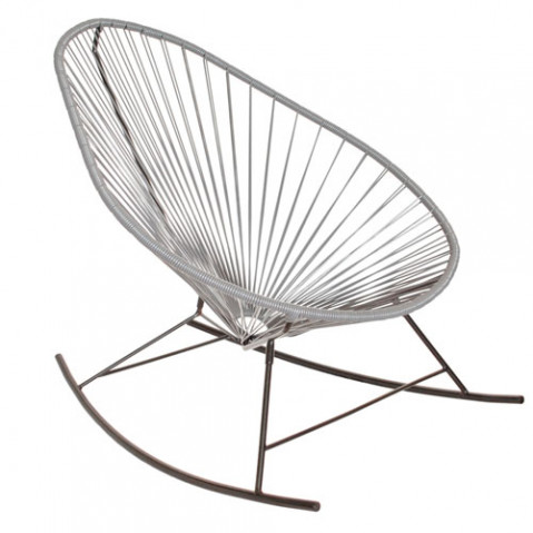 fauteuil bascule celestun boqa gris