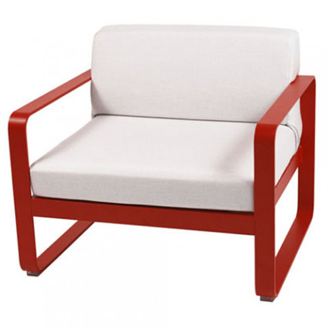 fauteuil bellevie fermob piment