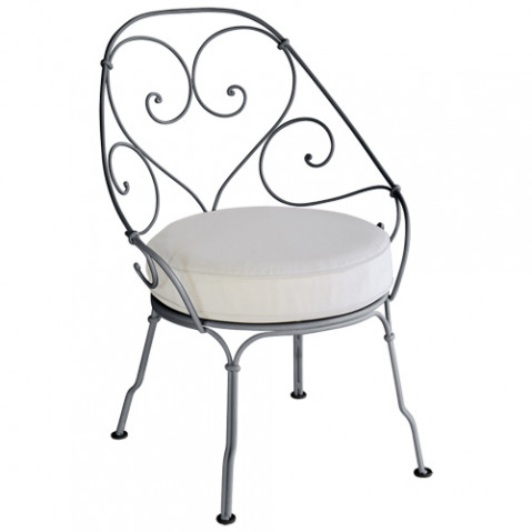 fauteuil cabriolet 1900 fermob carbone