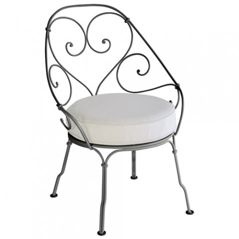 fauteuil cabriolet 1900 fermob reglisse