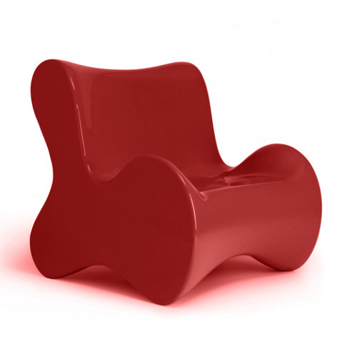 fauteuil doux vondom rouge