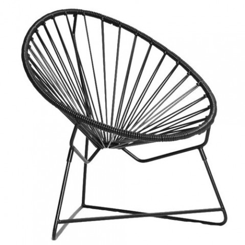 fauteuil enfant chiquita boqa noir