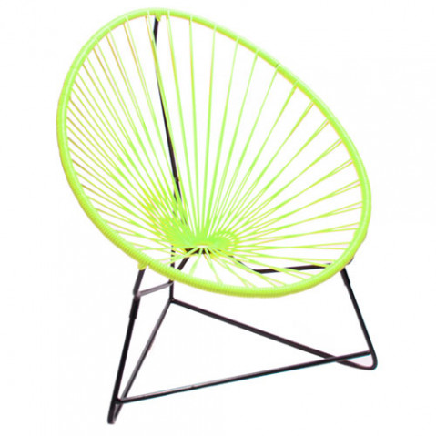 fauteuil enfant chiquita boqa vert anis