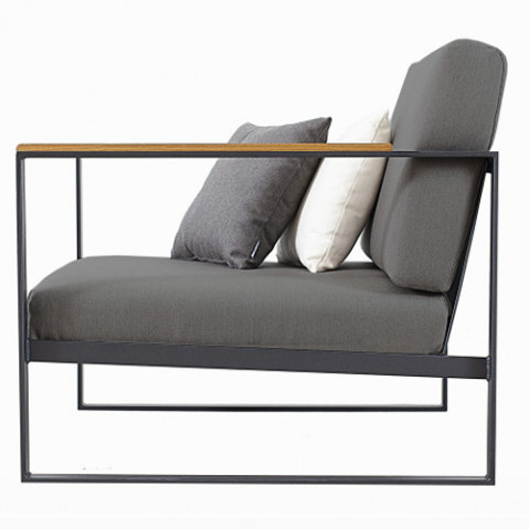 fauteuil garden easy roshults taupe