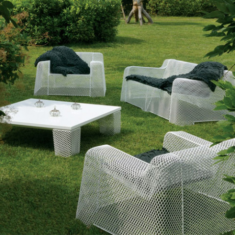 fauteuil lounge ivy emu blanc