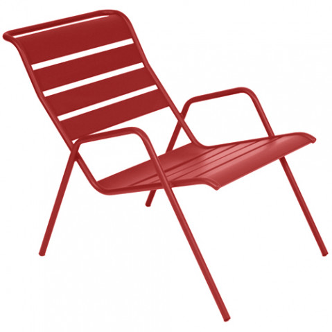 fauteuil bas monceau fermob piment