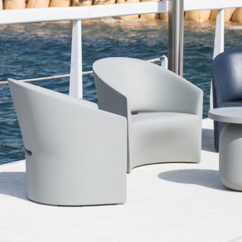 fauteuil pine beach serralunga blanc