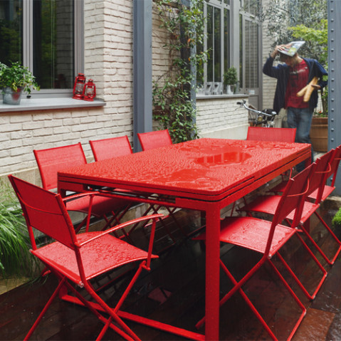 fauteuil plein air fermob piment