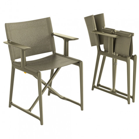 fauteuil pliant stanley magis beige