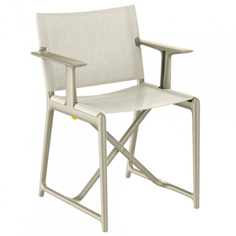 fauteuil pliant stanley magis beige