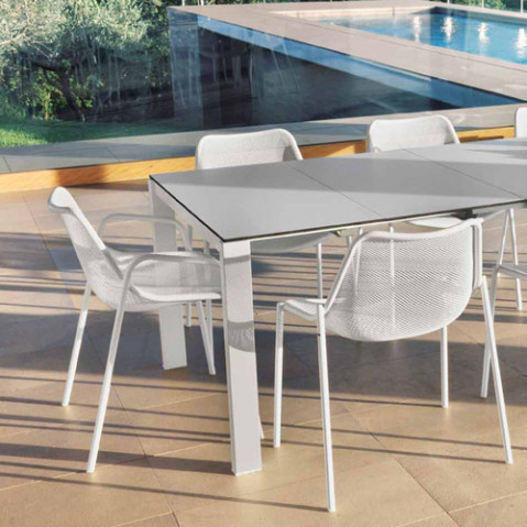 fauteuil round emu blanc